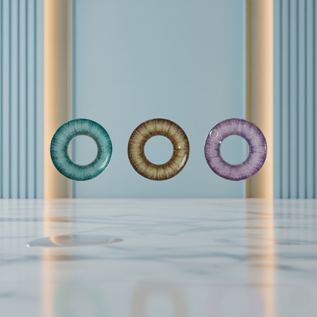 Monthly disposable contact lenses