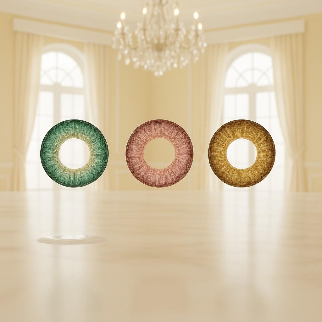 Yearly contact lenses for long-term wear